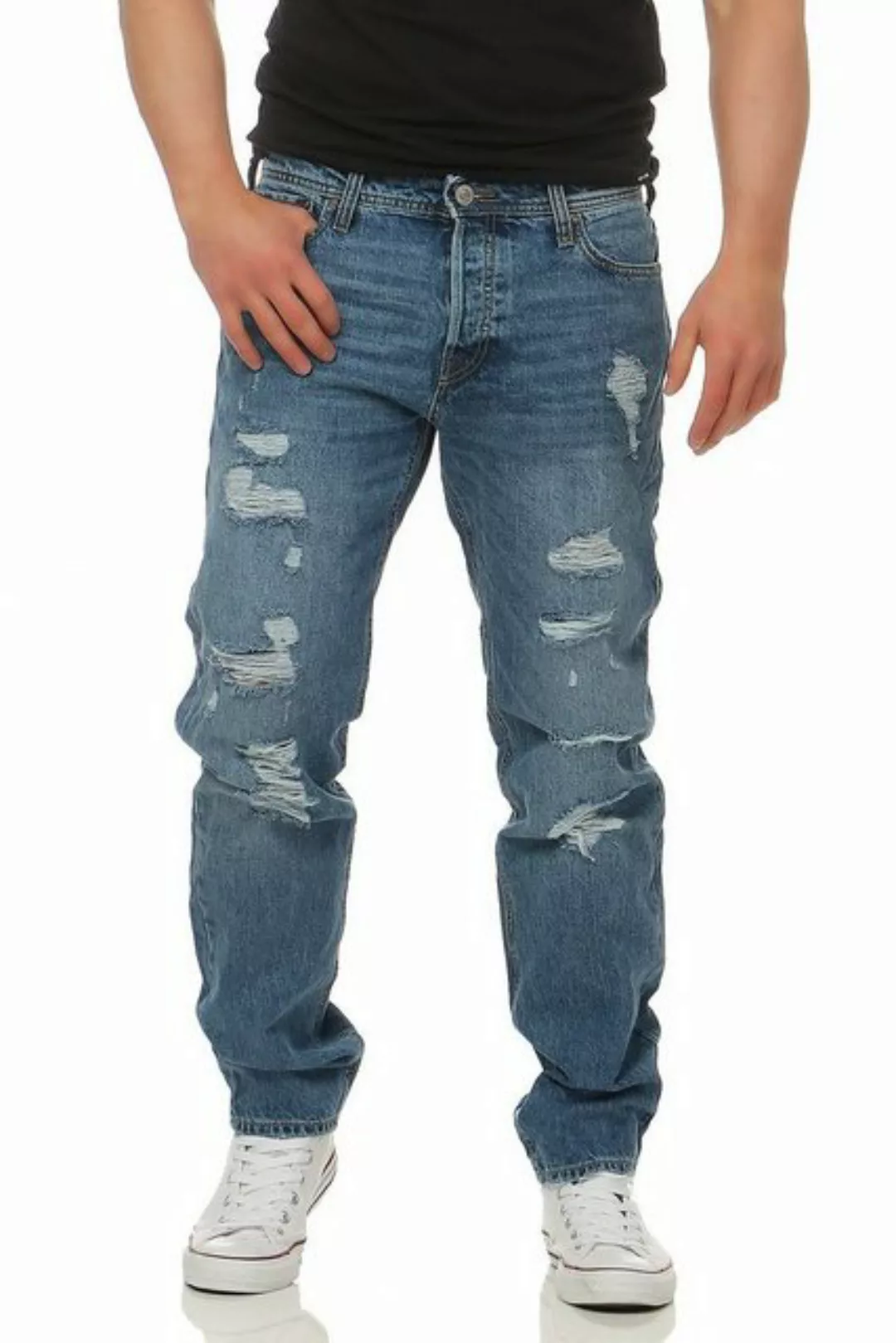 Jack & Jones Regular-fit-Jeans Jack & Jones Mike Original AM437 Comfort Fit günstig online kaufen