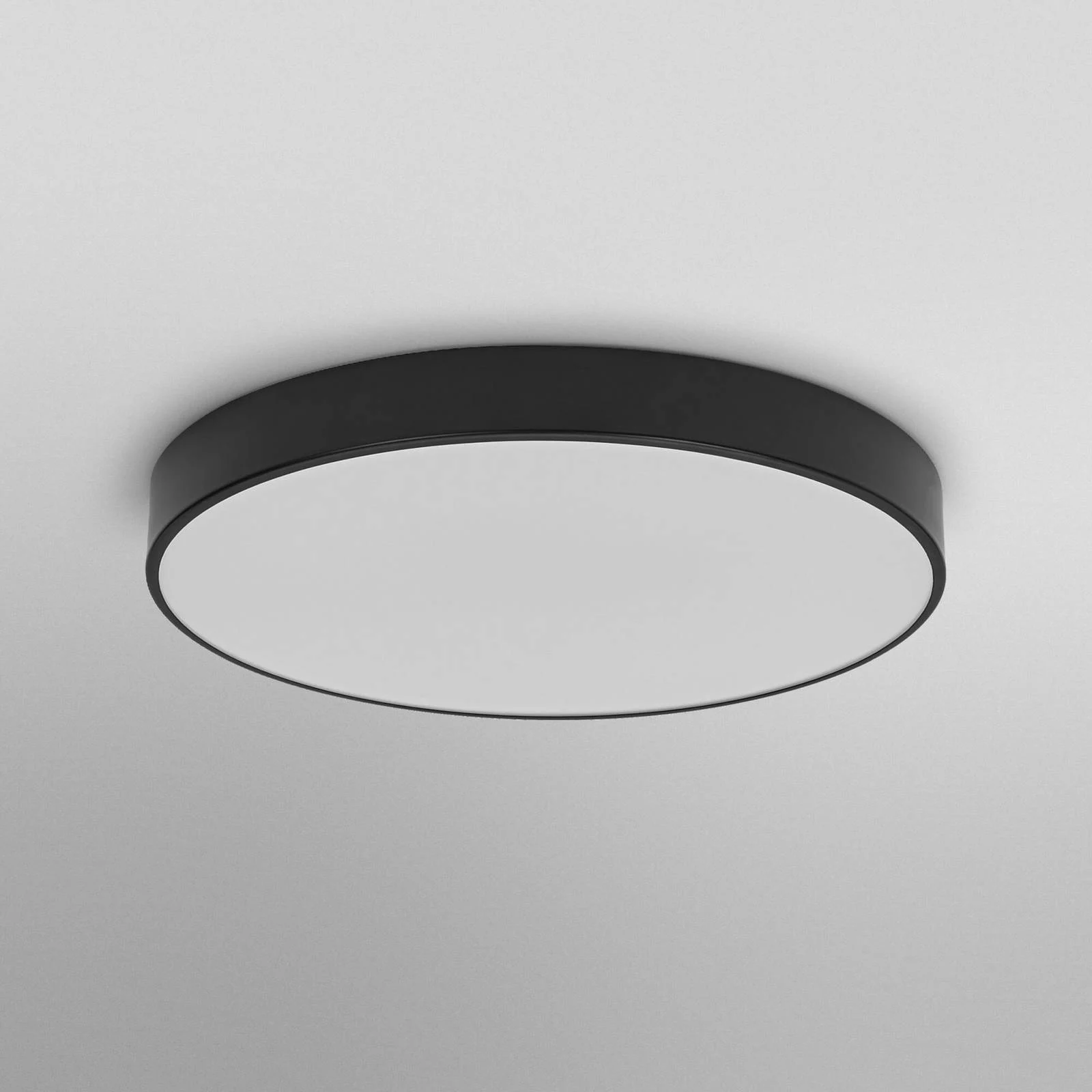 OSRAM LED-Deckenlampe ORBIS SLIM MOIA schwarz Ø 48 cm Metall günstig online kaufen