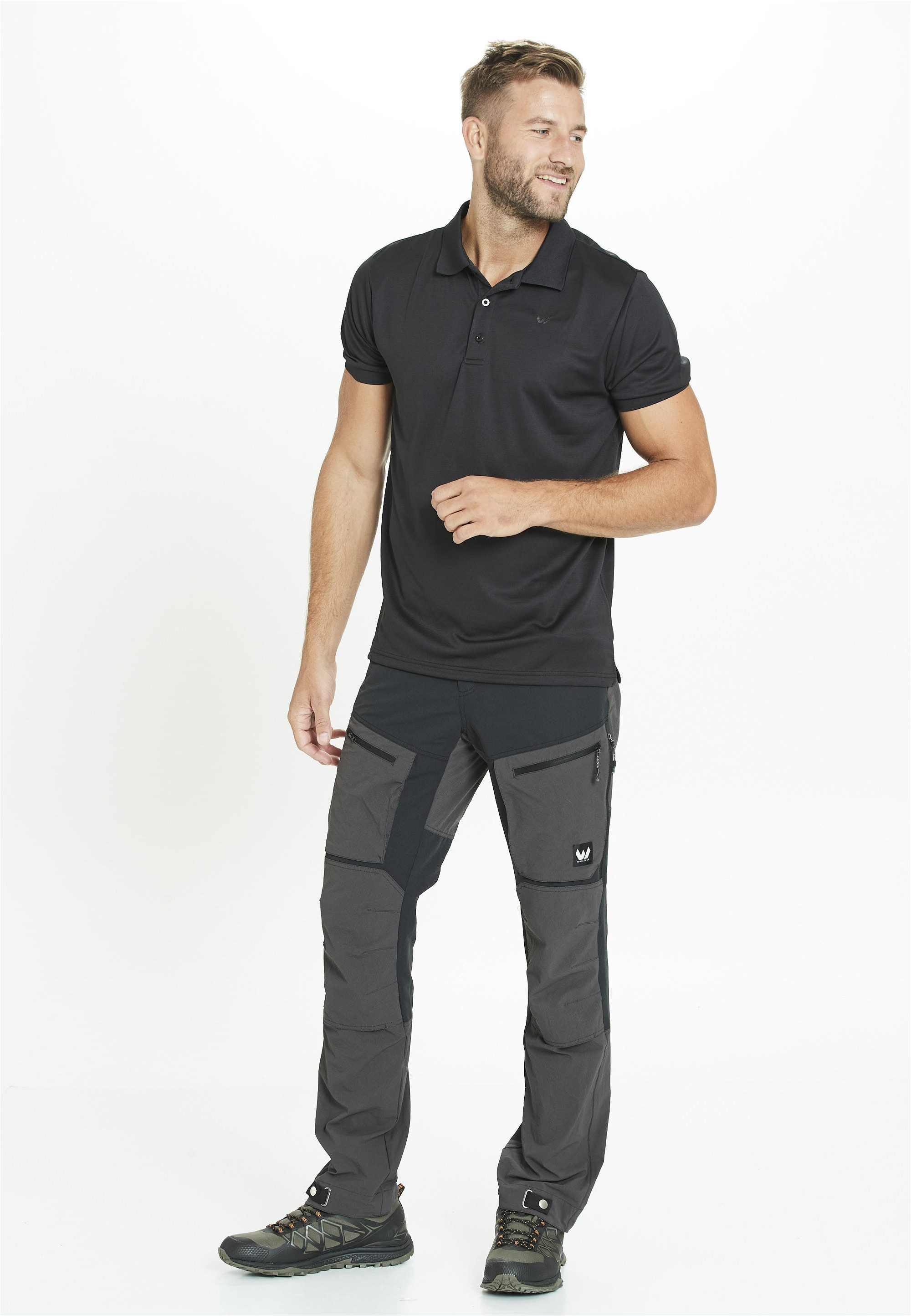 WHISTLER Langarm-Poloshirt "Felox", aus schnell-trocknendem Material günstig online kaufen