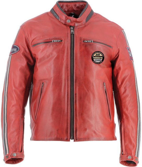 Helstons Motorradjacke Ace 10Ans Motorrad Lederjacke günstig online kaufen