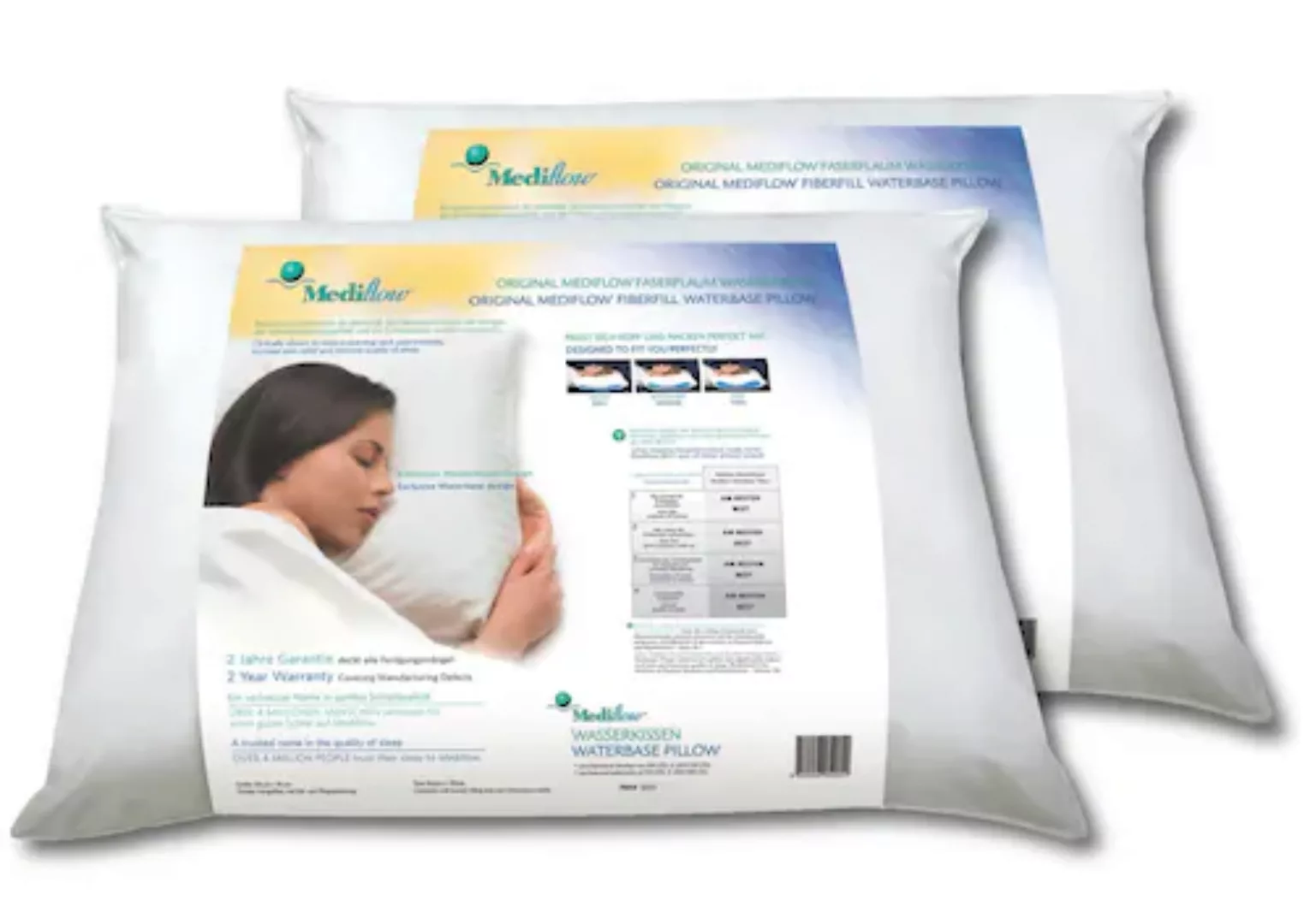 Mediflow Wasserkissen »Mediflow Original Wasserkissen 5205 Doppel-Pack 50x7 günstig online kaufen