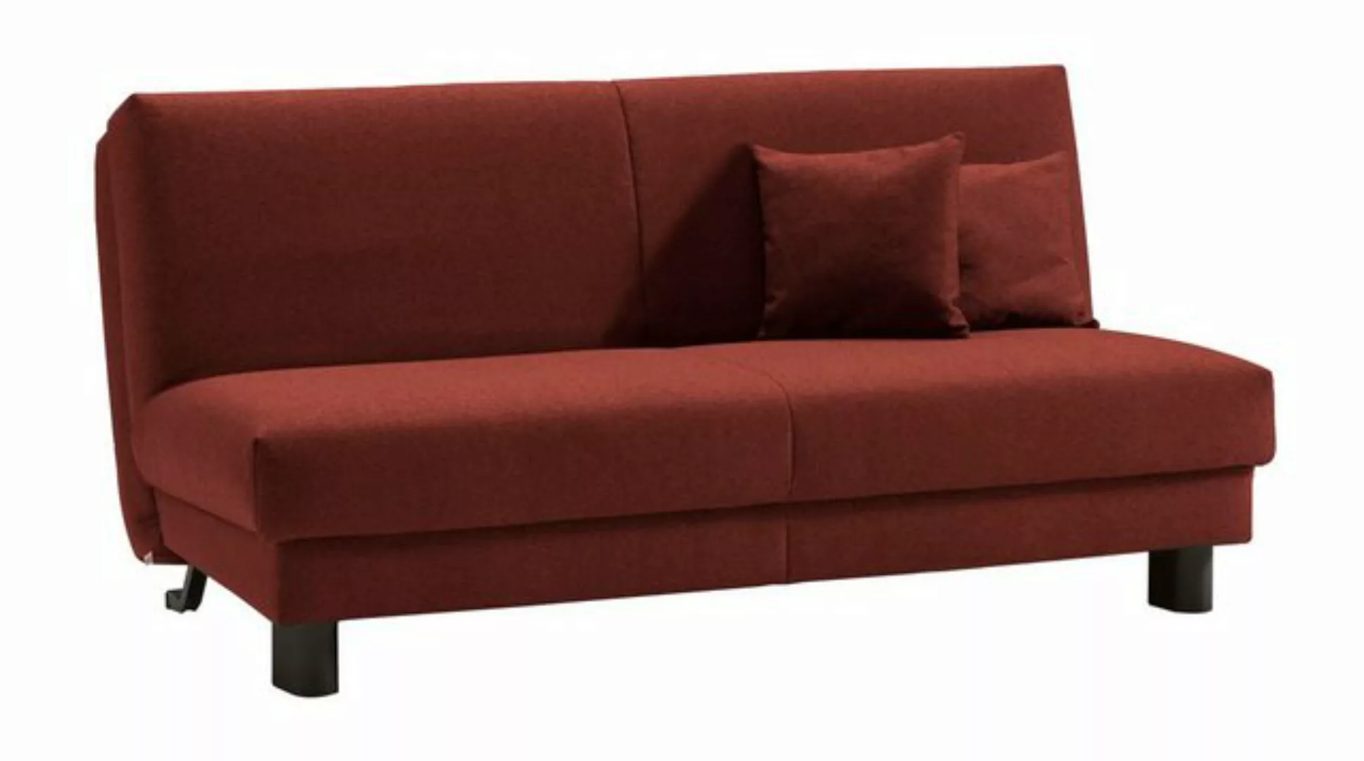 ell + ell Schlafsofa Enny, Breite 180 cm, Liegehöhe 45 cm, Füße schwarz günstig online kaufen