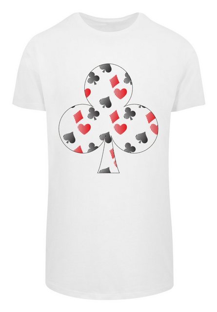 F4NT4STIC T-Shirt Kartenspiel Kreuz Herz Karo Pik Poker Print günstig online kaufen