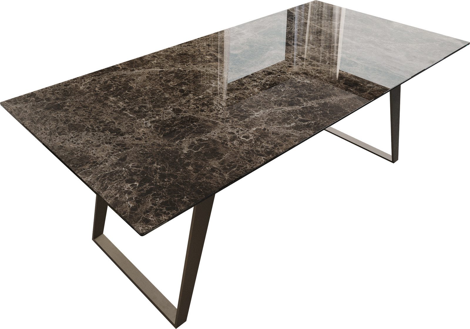 DELIFE Esstisch Edge, Keramik Laminam® Emperador günstig online kaufen