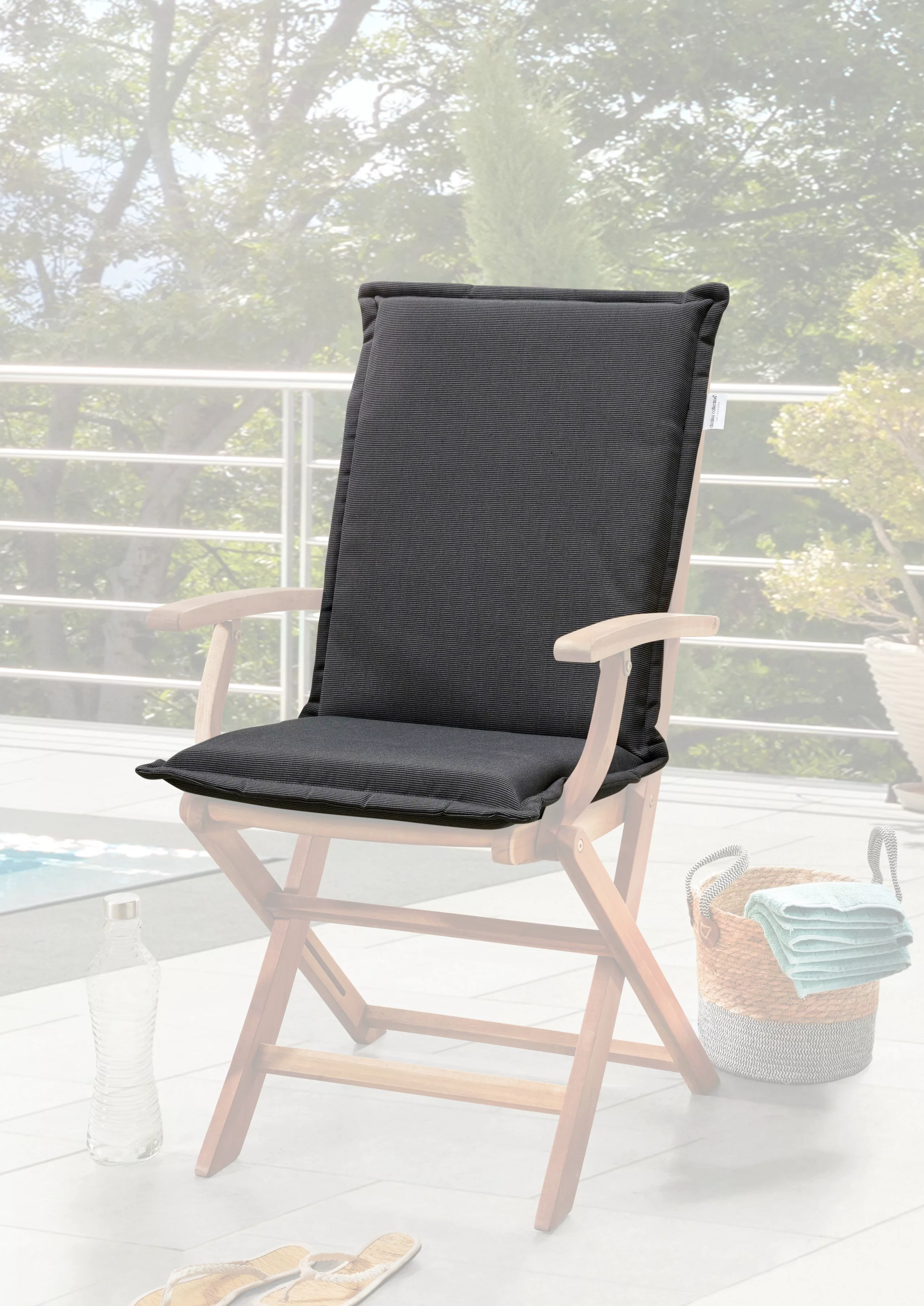 Destiny Sitzauflage "POLSTER", Sitzkissen für Sessel oder Hocker 50x45x5cm, günstig online kaufen