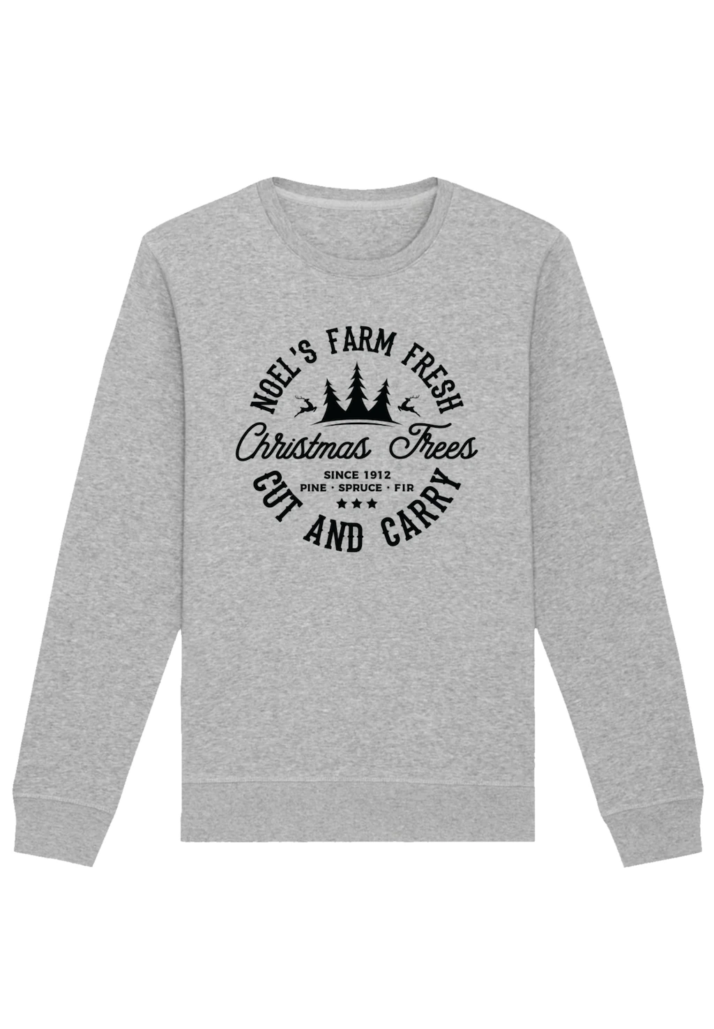 F4NT4STIC Sweatshirt "Weihnachten Trees Farm Retro Sign", Premium Qualität günstig online kaufen