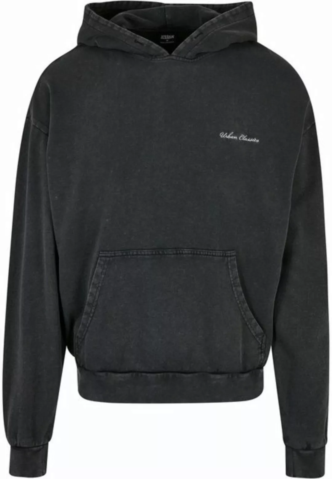 URBAN CLASSICS Kapuzensweatshirt Urban Classics Herren Small Embroidery Hoo günstig online kaufen