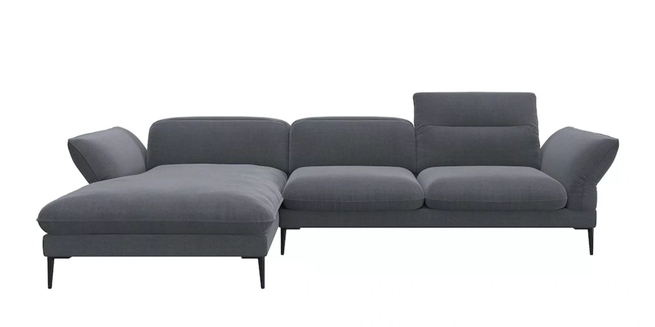 FLEXLUX Ecksofa »Salino, Funktionssofa mit Recamiere, Relaxsofa, Ecksofa«, günstig online kaufen