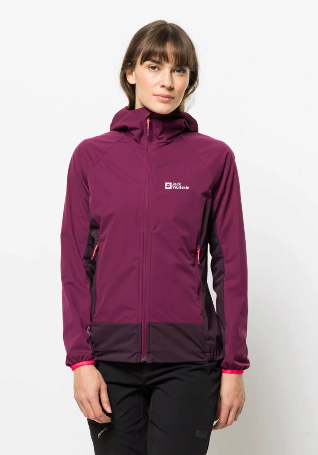 Jack Wolfskin Softshelljacke "EAGLE PEAK II HOODY W", mit Kapuze günstig online kaufen