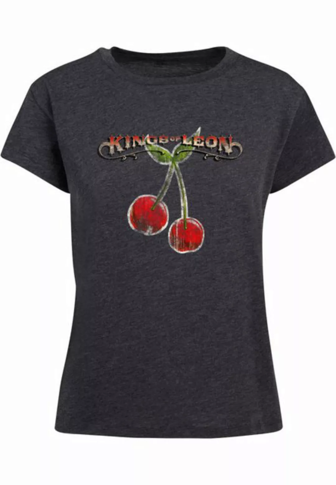 Merchcode T-Shirt Merchcode Damen Ladies Kings Of Leon - Cherries Box Tee ( günstig online kaufen