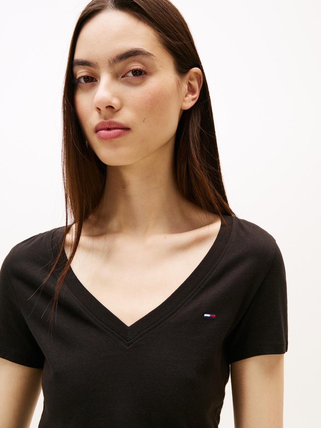Tommy Jeans T-Shirt "TJW 2PACK V-NECK TEE", (Packung, 2 tlg., 2-er Pack), m günstig online kaufen