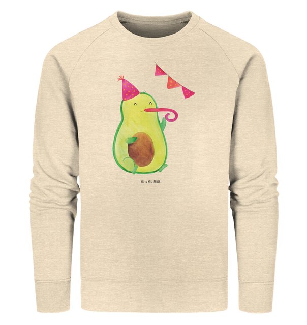 Mr. & Mrs. Panda Longpullover Größe XXL Avocado Party - Natural Raw - Gesch günstig online kaufen