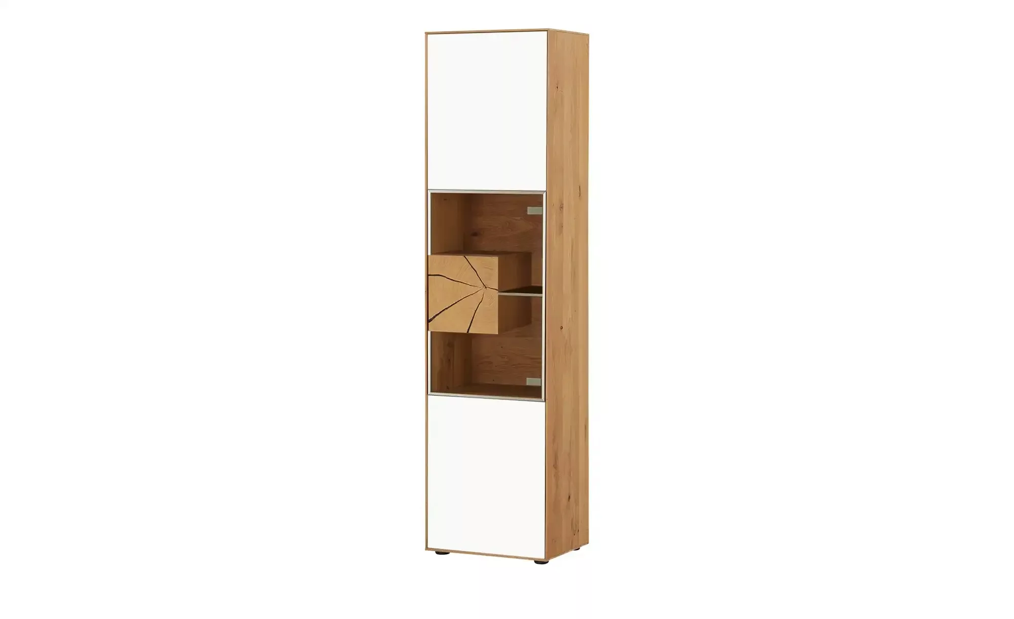 HARTMANN Vitrine  Caya ¦ weiß ¦ Maße (cm): B: 50 H: 196 T: 39 Kommoden & Si günstig online kaufen