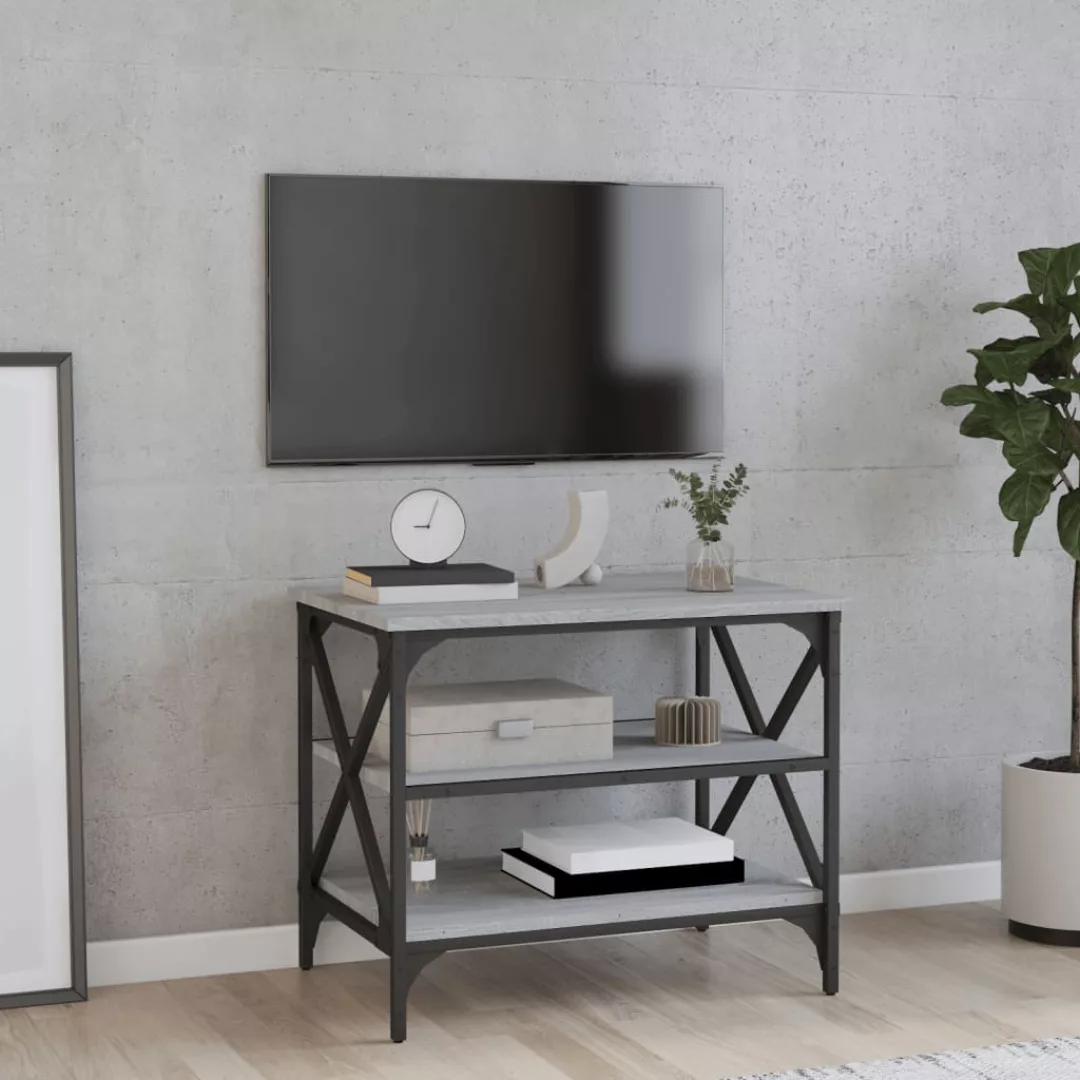 Vidaxl Tv-schrank Grau Sonoma 60x40x50 Cm Holzwerkstoff günstig online kaufen