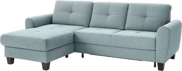 sit&more Ecksofa "Varese L-Form", mit Federkern, wahlweise mit Bettfunktion günstig online kaufen