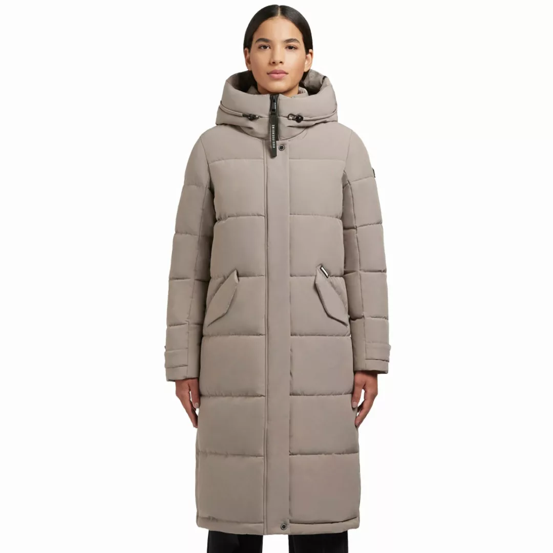 khujo Wintermantel Dairi Steppmantel Damen warm, Taschenbeutel aus Fleece günstig online kaufen