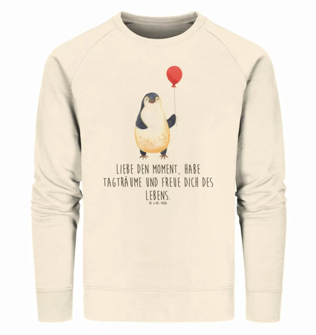 Mr. & Mrs. Panda Longpullover Größe L Pinguin Luftballon - Natural Raw - Ge günstig online kaufen