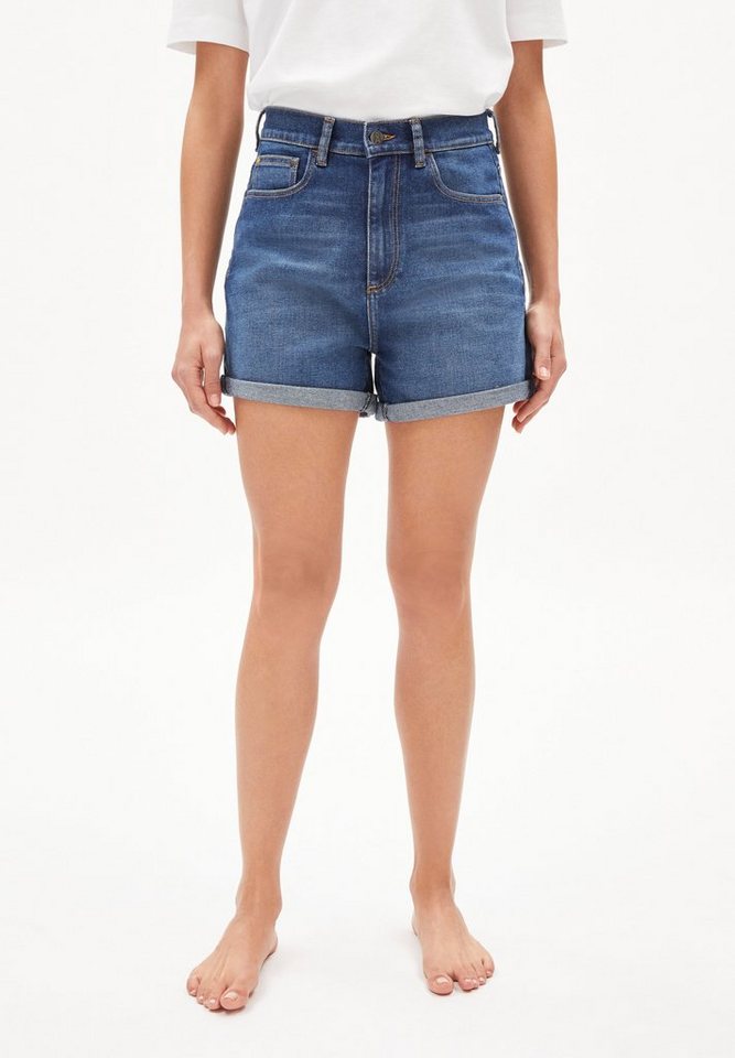 Armedangels Shorts SVIAA Damen Jeans Shorts aus Bio-Baumwoll Mix (1-tlg) günstig online kaufen