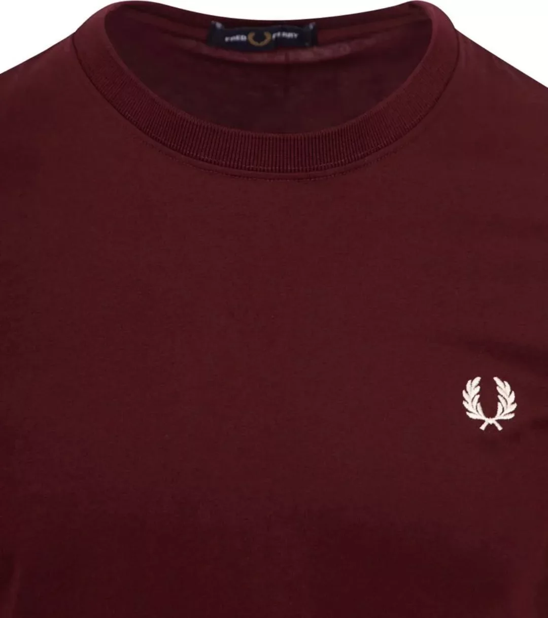 Fred Perry T-Shirt Bordeaux R82 - Größe S günstig online kaufen