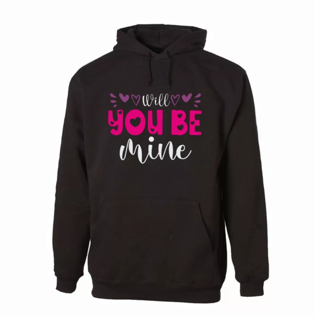 G-graphics Hoodie Will you be mine Unisex mit trendigem Frontprint mit Spru günstig online kaufen