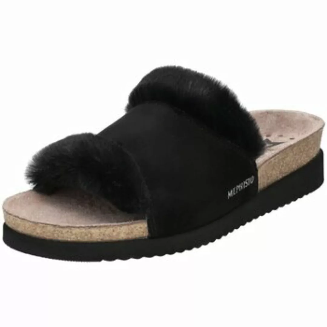 Mephisto  Clogs Pantoletten HEMELINE VELCALF PREMIUM 12200 BLACK günstig online kaufen