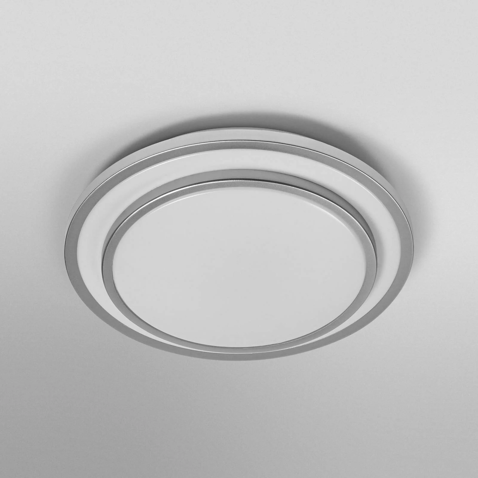 OSRAM LED-Deckenleuchte ORBIS BERLIN, silber, Ø 30 cm Metall günstig online kaufen