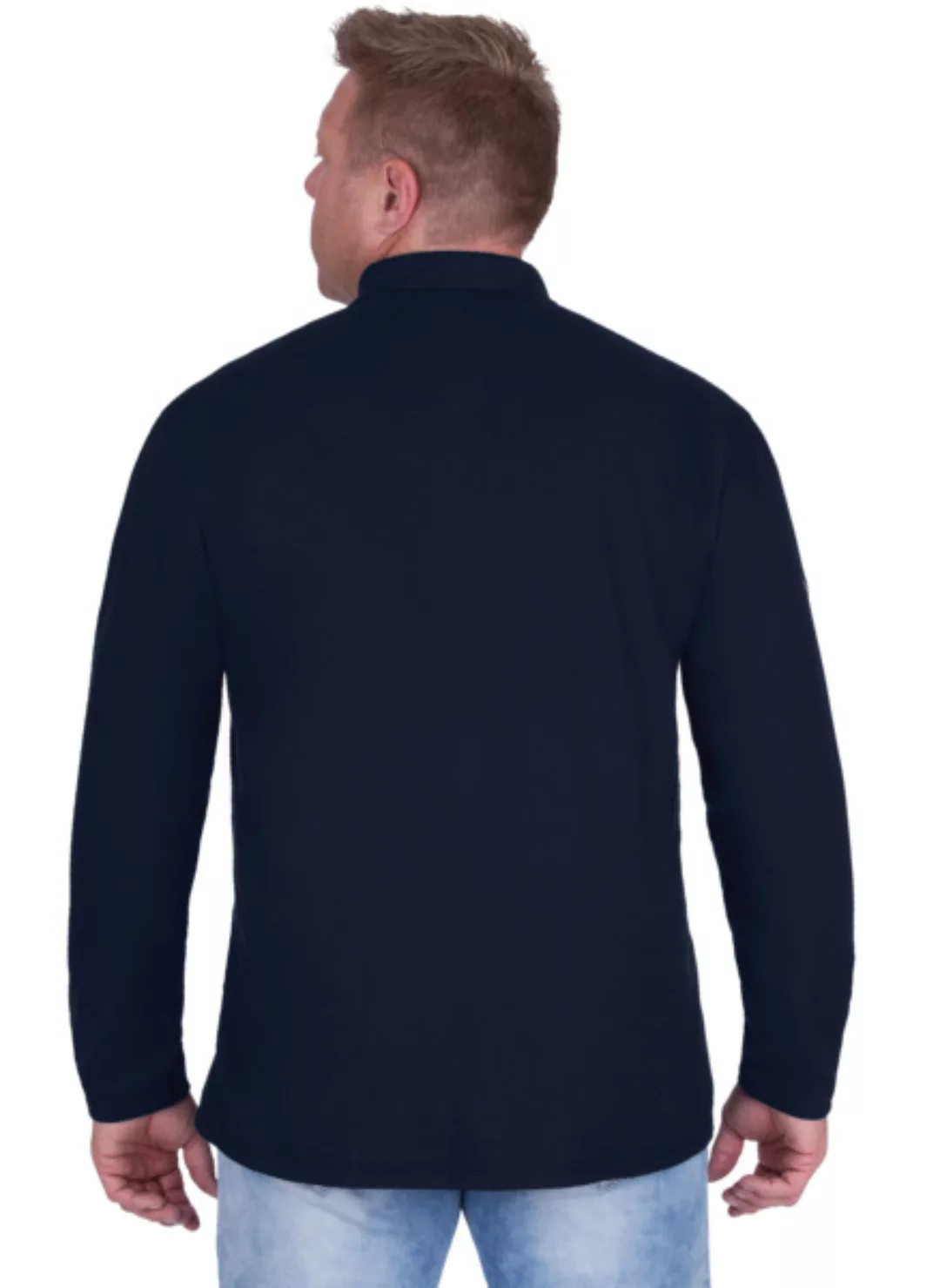 Langarm Poloshirt Aus Biobaumwolle günstig online kaufen