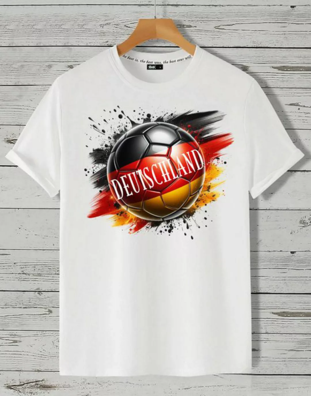 RMK T-Shirt Herren Shirt Trikot Fan Fußball Deutschland Germany EM WM aus B günstig online kaufen