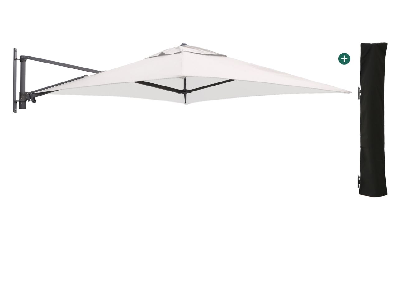 Shadowline Wandsonnenschirm 200x200 cm günstig online kaufen