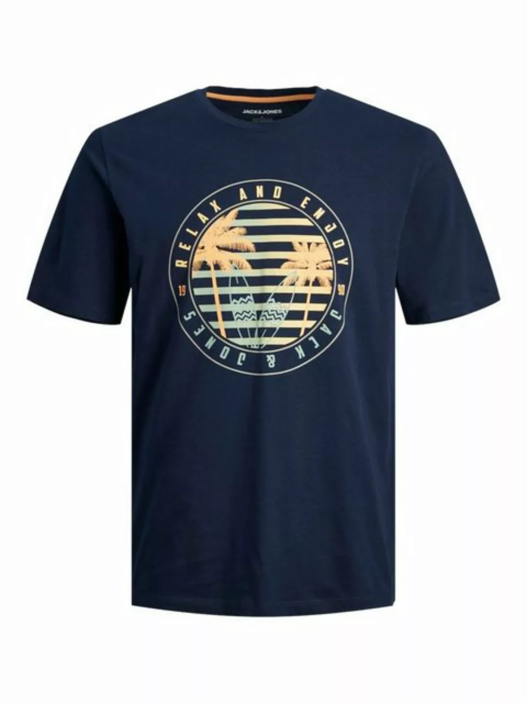 Jack & Jones Kurzarmshirt JJSUMMER VIBE TEE SS CREW NECK LN günstig online kaufen