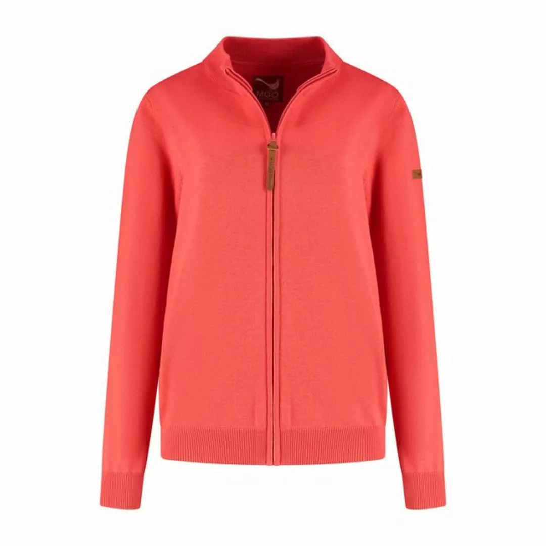 MGO Strickjacke MGO Beau Women Light red XL günstig online kaufen