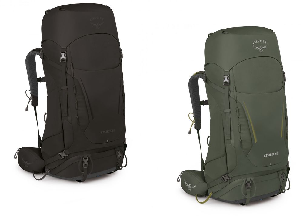 Osprey Kestrel 58 L/XL Black günstig online kaufen