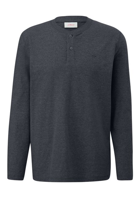 s.Oliver Henleyshirt mit Henley Kragen günstig online kaufen