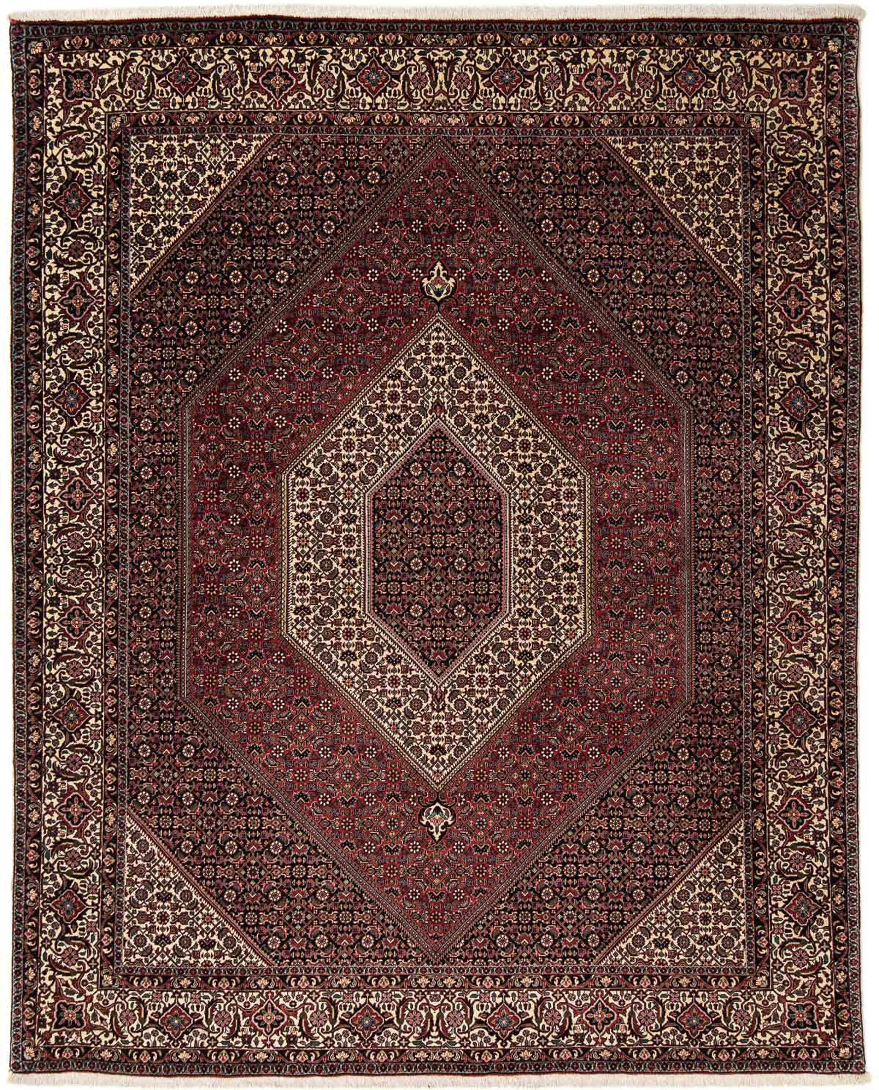 morgenland Orientteppich »Perser - Bidjar - 251 x 202 cm - dunkelrot«, rech günstig online kaufen