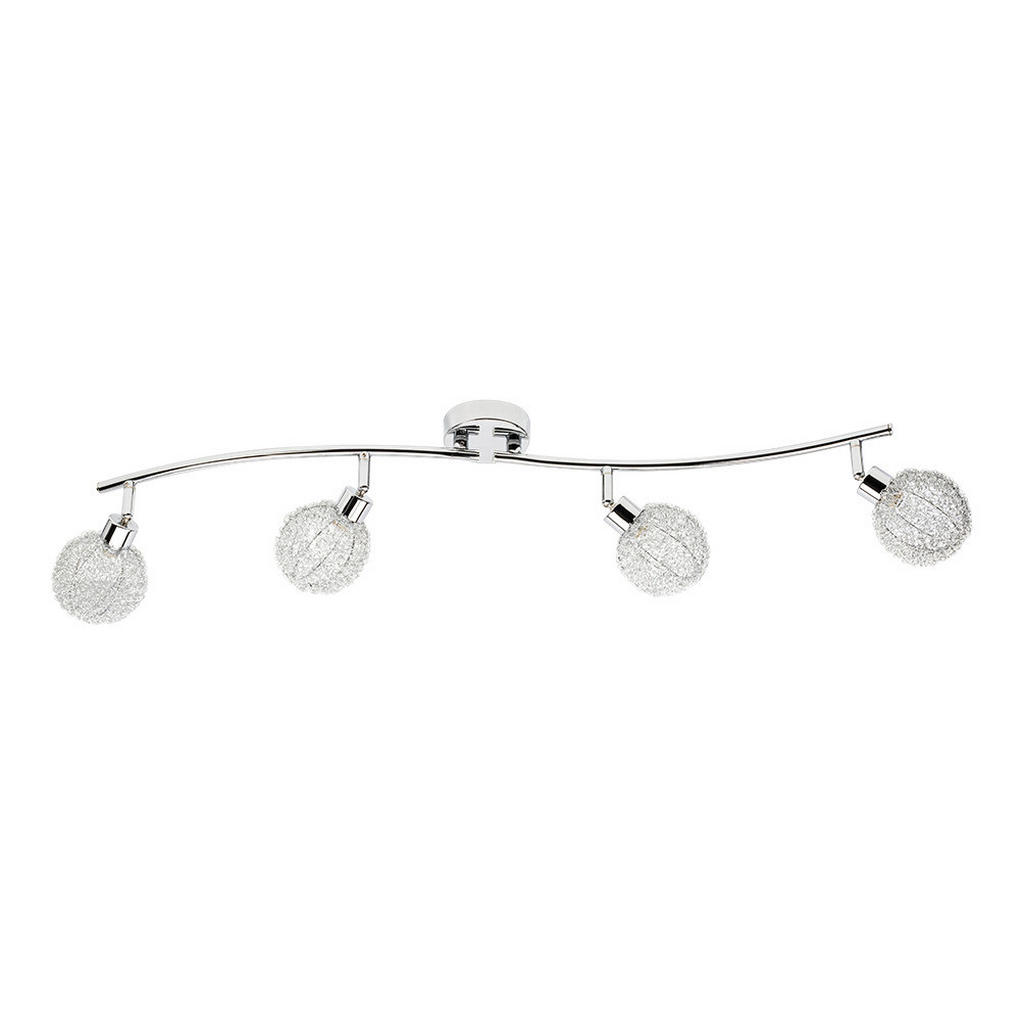 Spot-Light Deckenleuchte 2195428 Chrom Metall B/H/T: ca. 85x10x18 cm G9 4 B günstig online kaufen