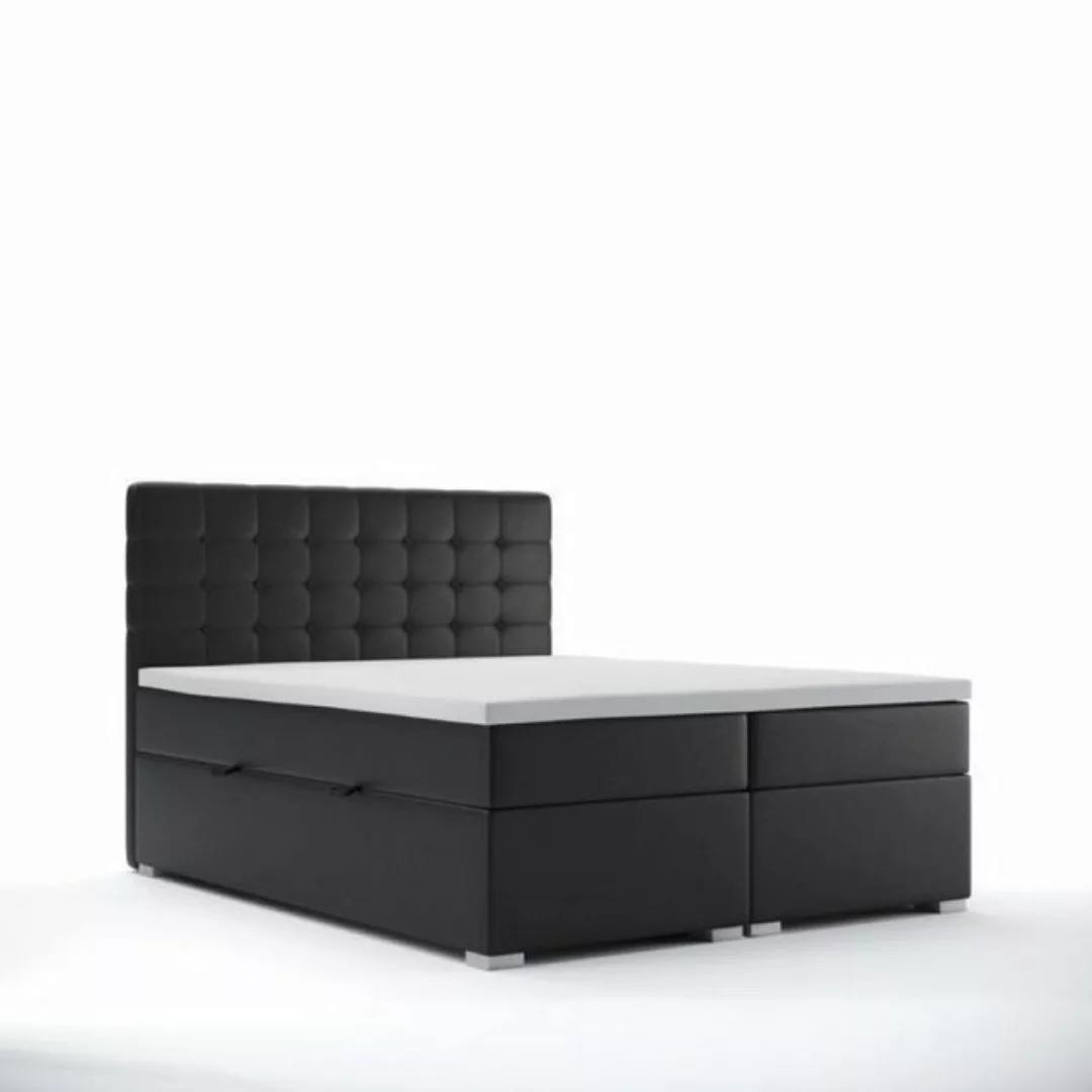 JVmoebel Boxspringbett Modern Design Doppelbett Luxus Schlafzimmer Textil B günstig online kaufen