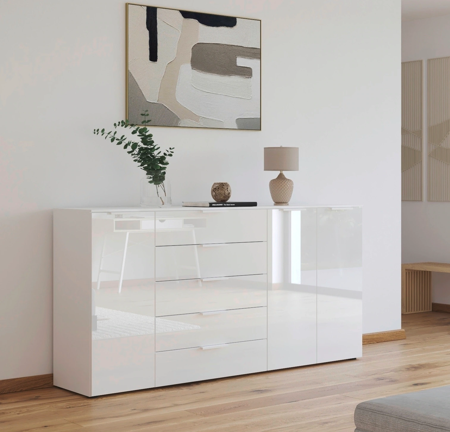 rauch Kombikommode "Flipp Kommode Sideboard Wäscheschrank", 3-türig mit 5 S günstig online kaufen