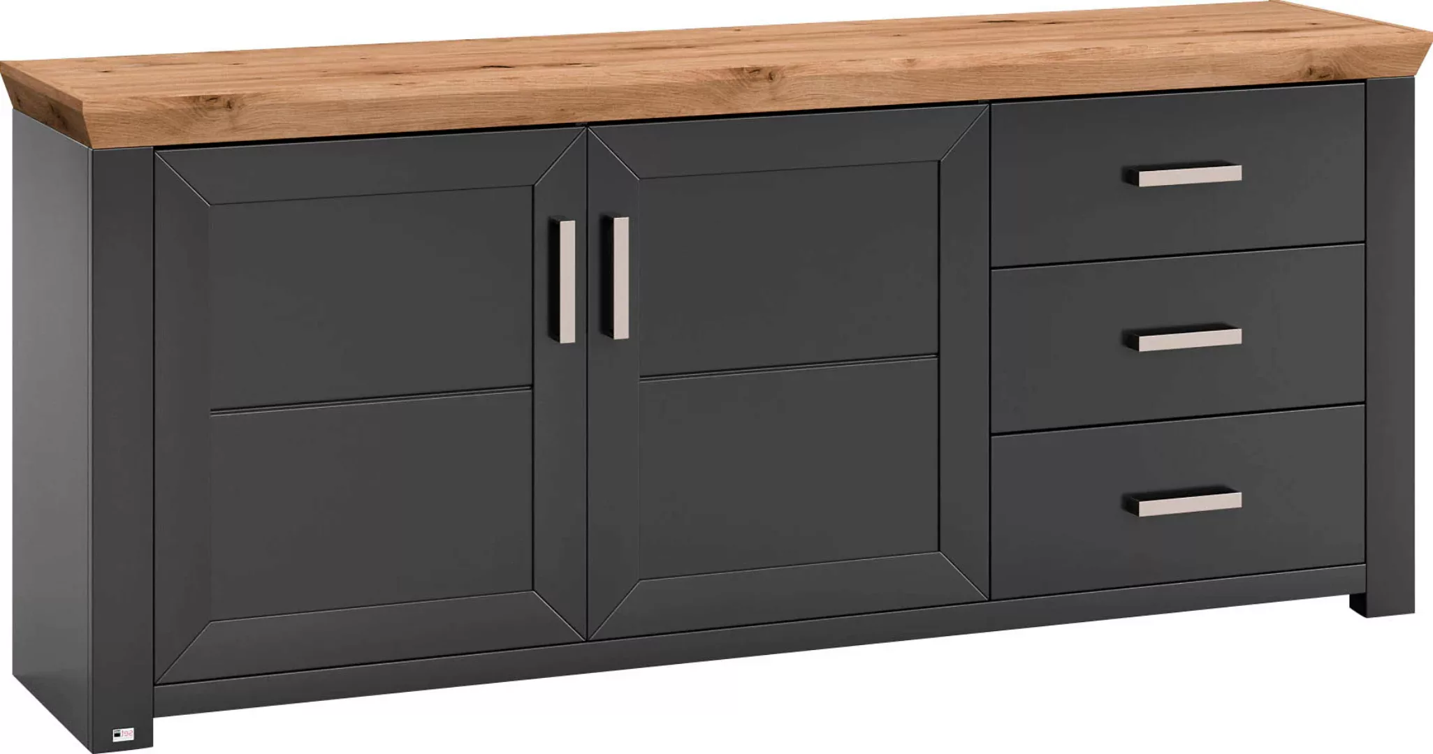 set one by Musterring Sideboard "York", Typ 51, mit viel Stauraum, Bügelgri günstig online kaufen