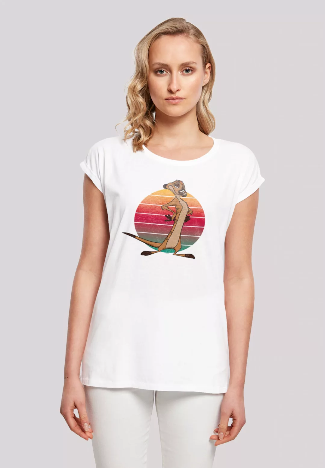 F4NT4STIC T-Shirt "Disney König der Löwen Timon Sunset", Print günstig online kaufen