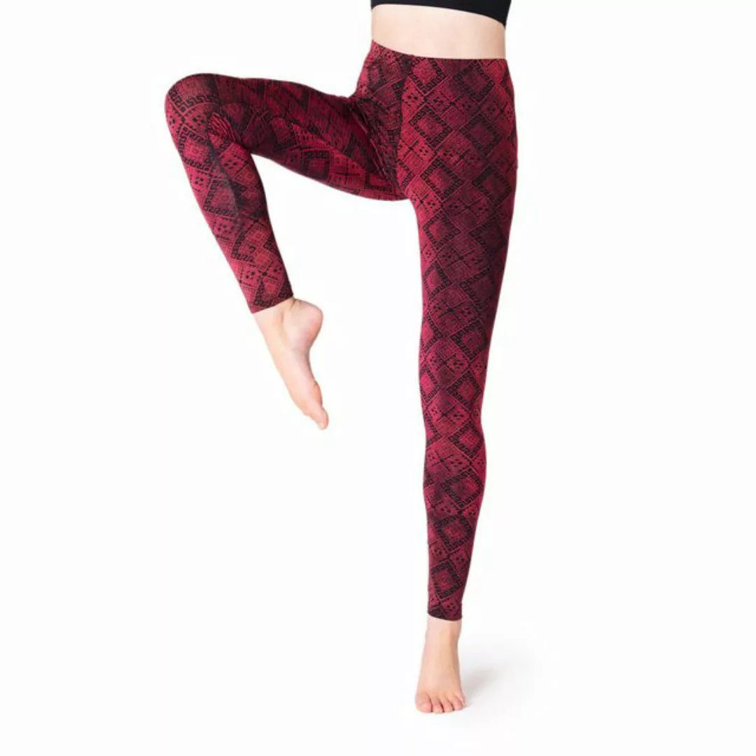 PANASIAM Leggings Unikat Batik Leggings mit orientalischem Muster Goa Hose günstig online kaufen