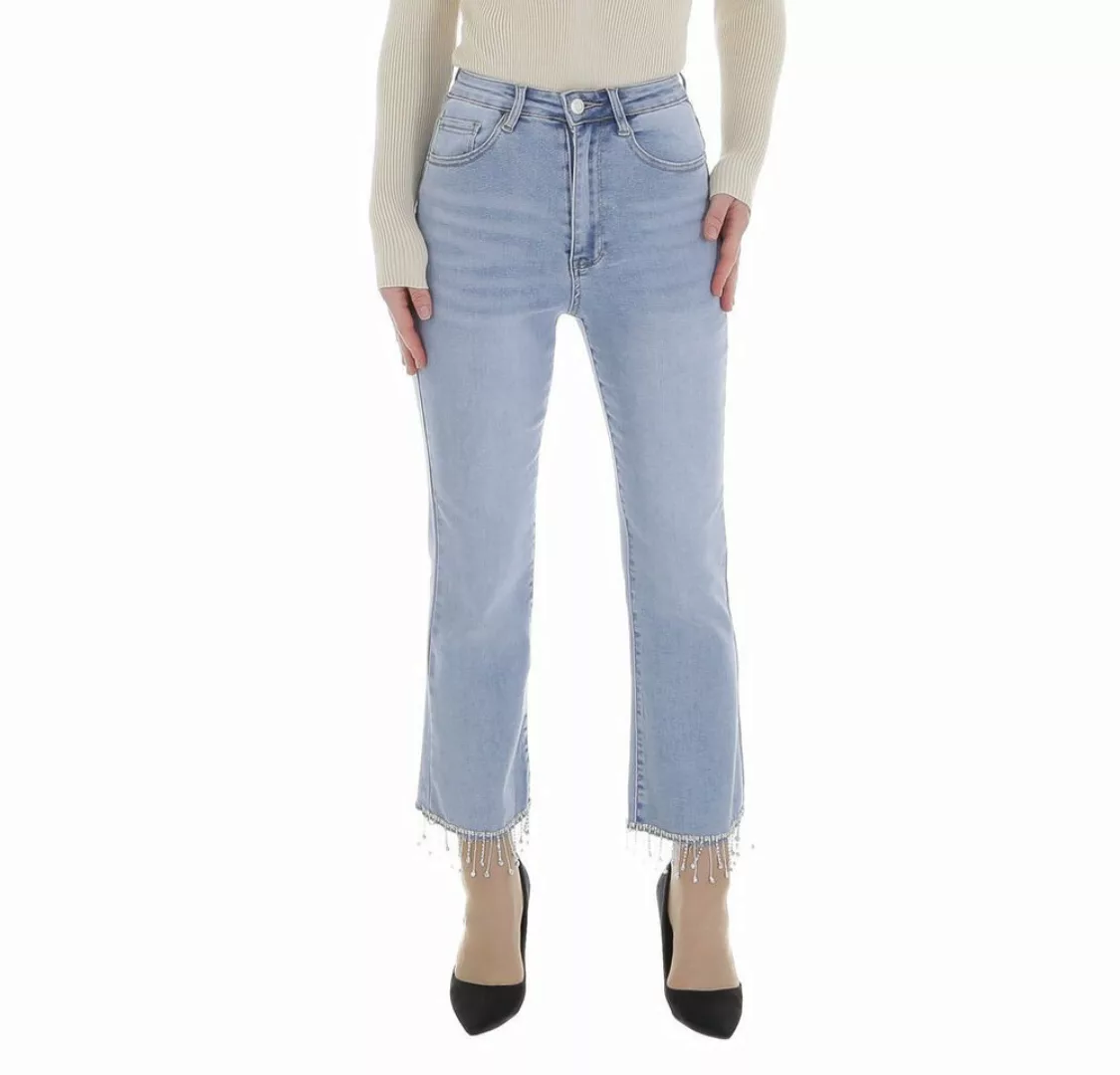 Ital-Design 7/8-Jeans Damen Party & Clubwear (86537189) Used-Look Stretch H günstig online kaufen