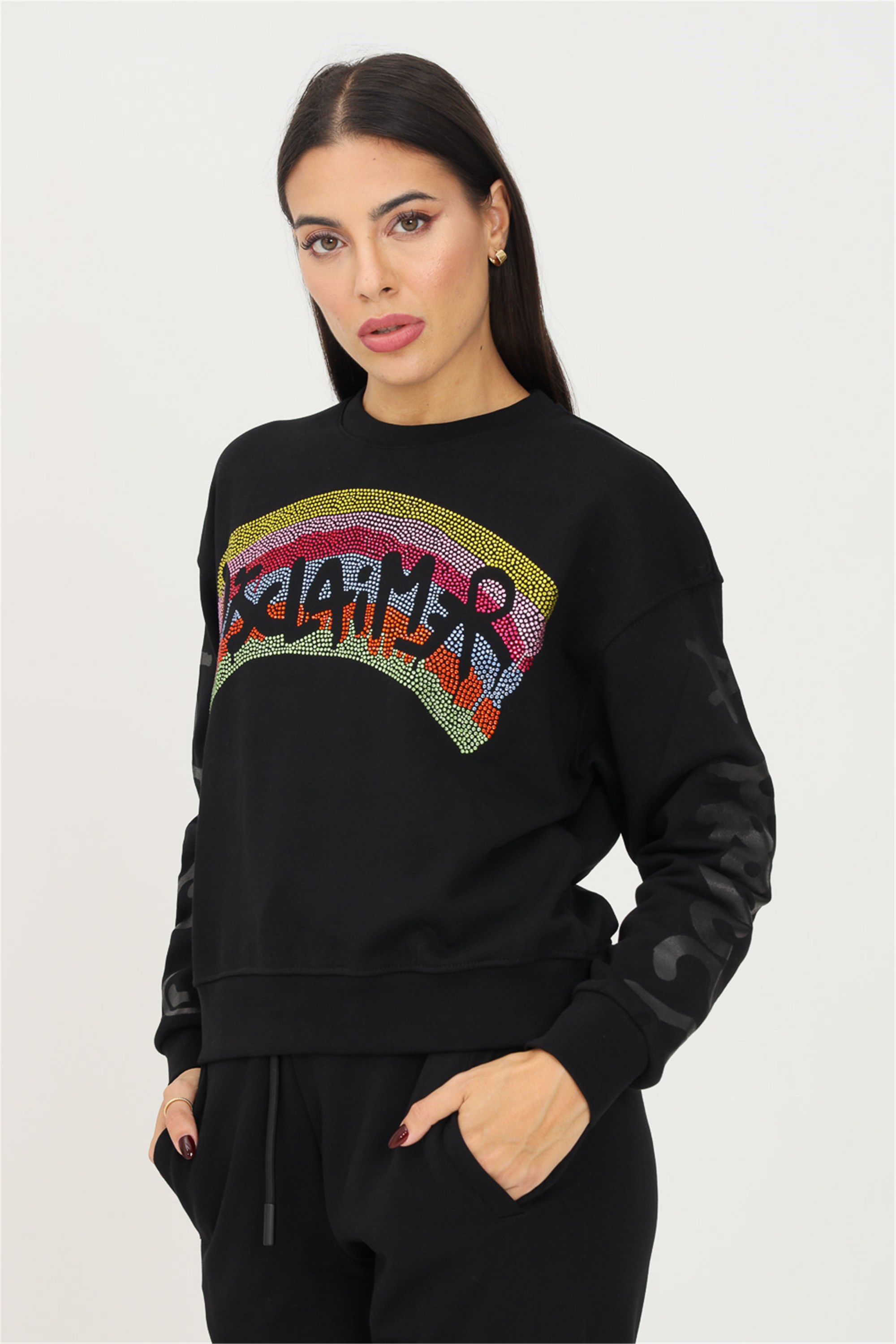 DISCLAIMER Sweatshirts Unisex schwarz günstig online kaufen