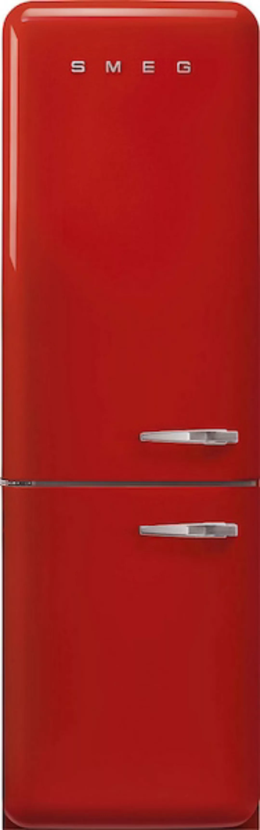 Smeg - FAB32 Kühl-/Gefrierkombination - rot/lackiert/Türnanschlag links/BxH günstig online kaufen