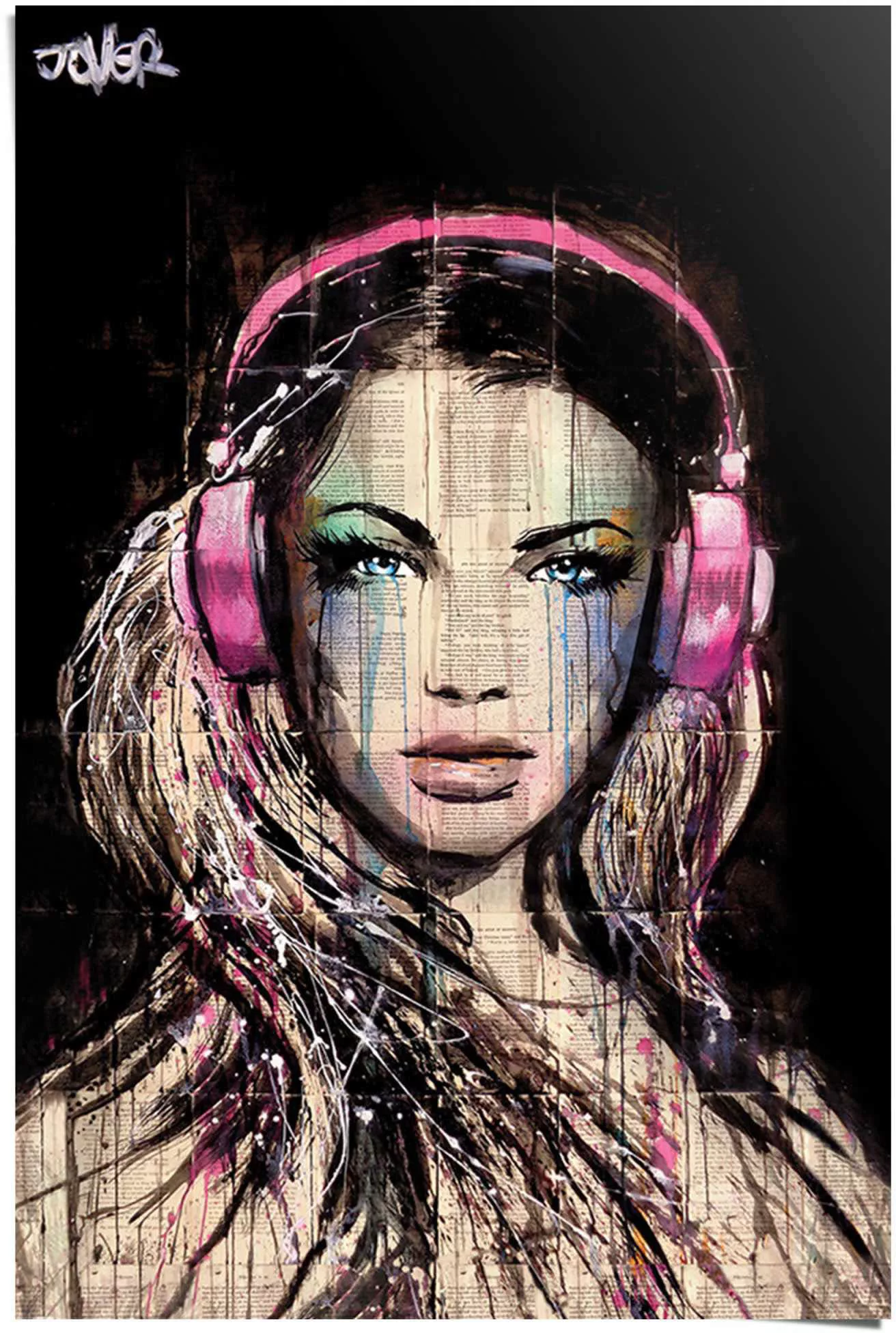 Reinders Poster "DJ Girl Loui Jover", (1 St.) günstig online kaufen