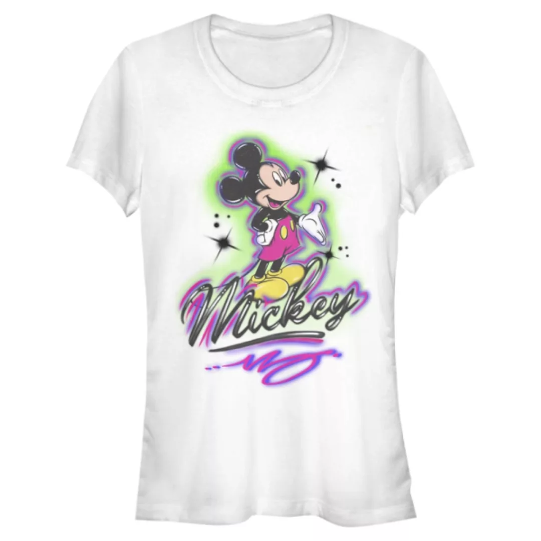 Disney - Micky Maus - Micky Maus Airbrush - Frauen T-Shirt günstig online kaufen