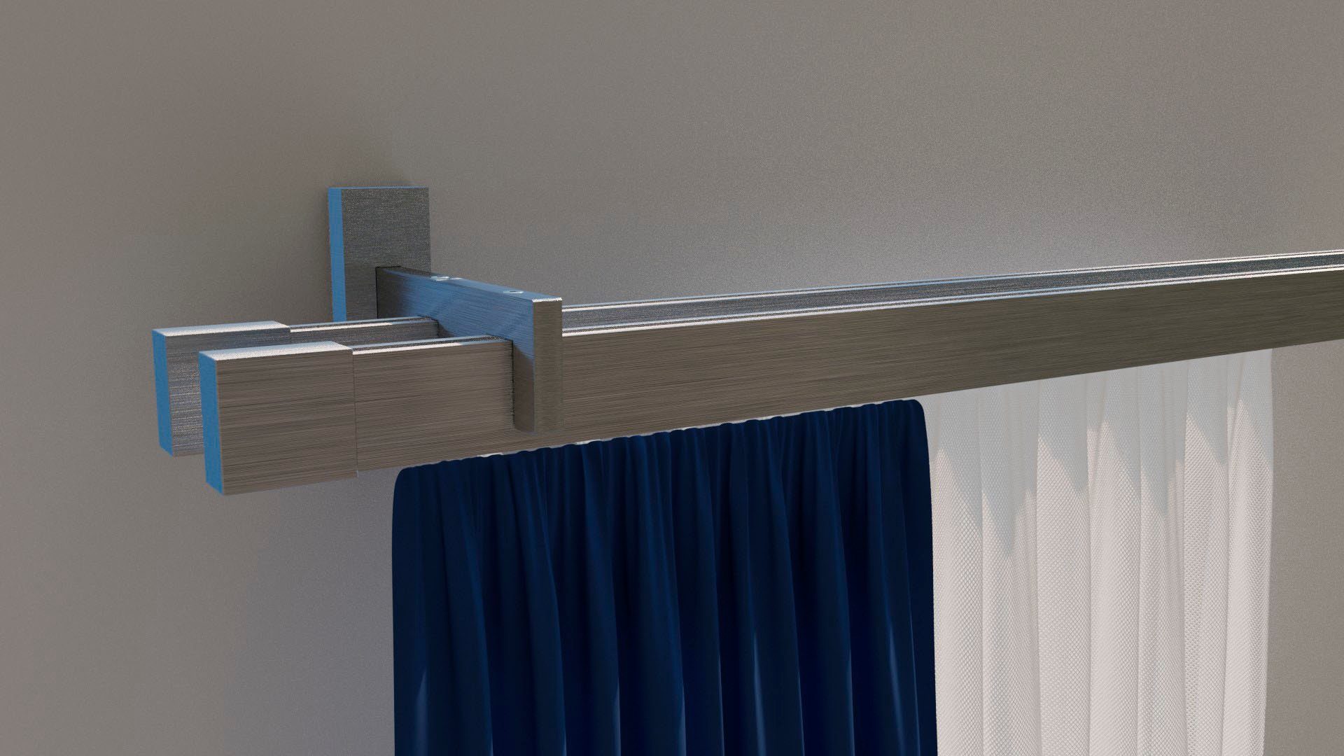 indeko Innenlaufschiene Trend-Line, Ø 35 mm, günstig online kaufen