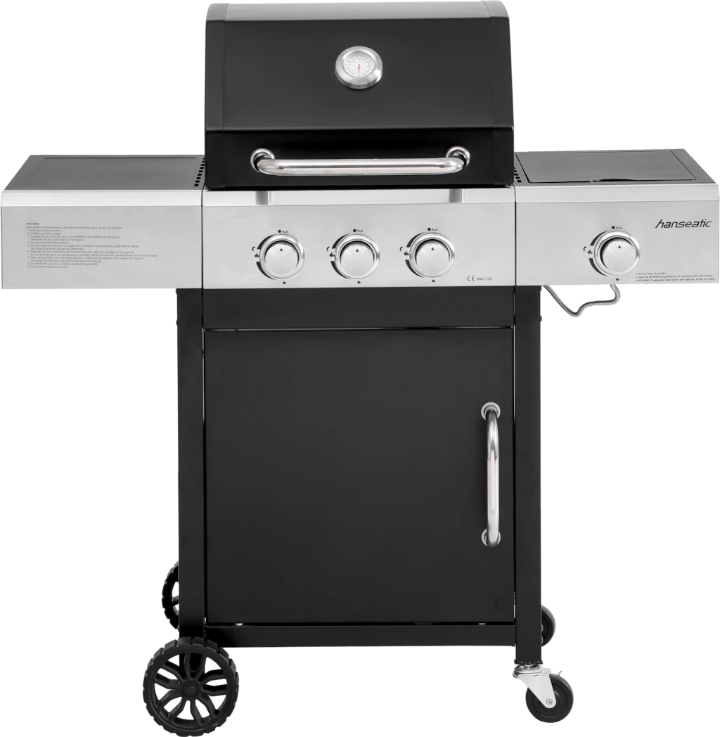 Hanseatic Gasgrill "Cleveland", BxTxH: 110x59x112 cm, 11,5 kW Gesamtleistun günstig online kaufen