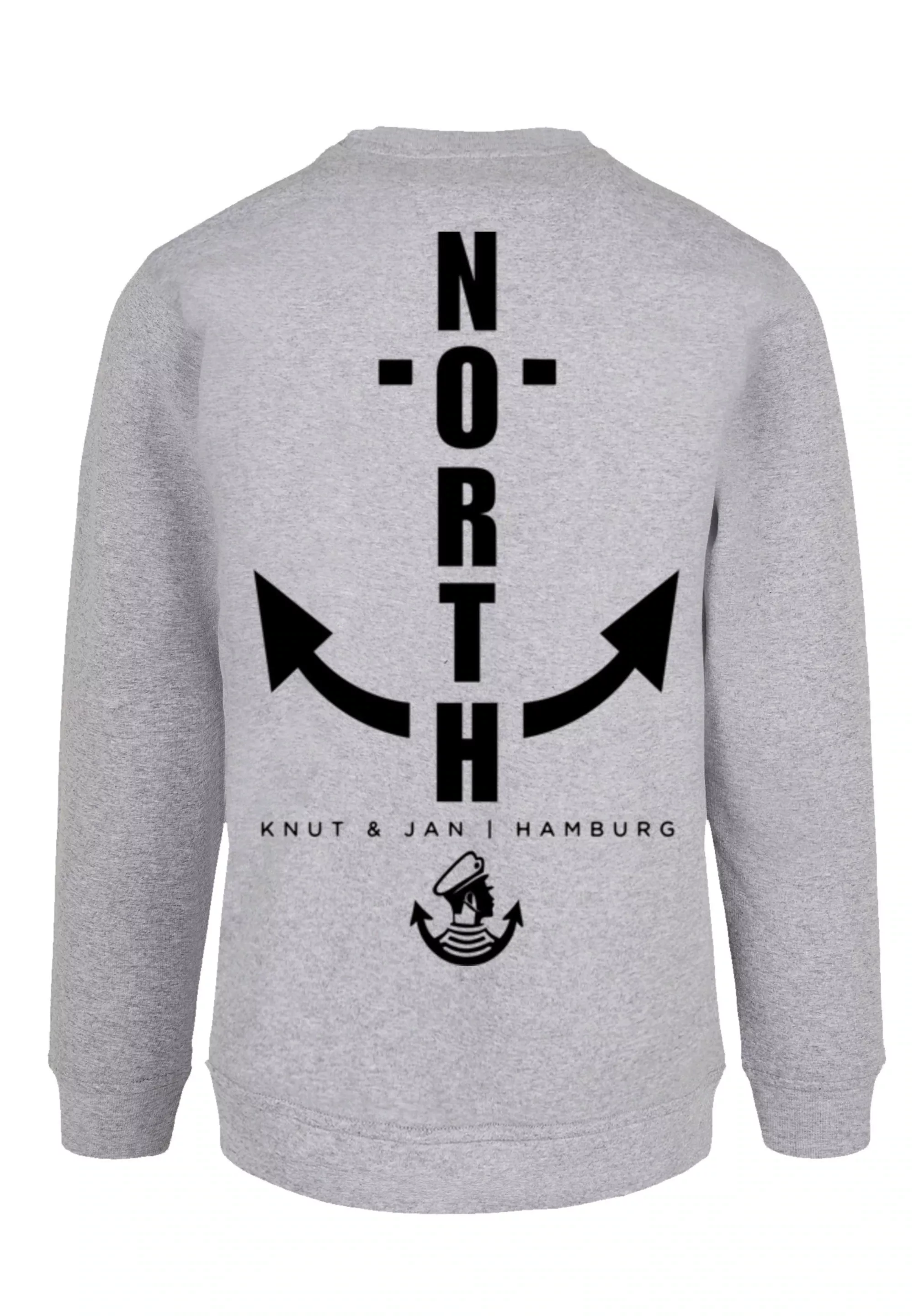 F4NT4STIC Kapuzenpullover "North Anchor Knut & Jan Hamburg", Print günstig online kaufen