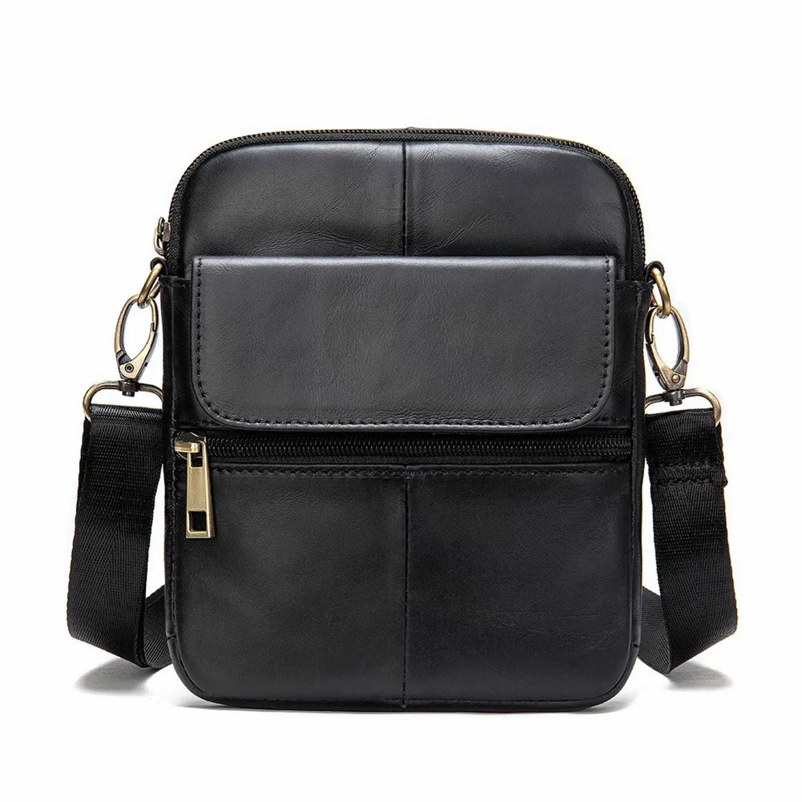 YUBRO-STUDIO Schultertasche Herren Leder Umhängetasche Klein günstig online kaufen