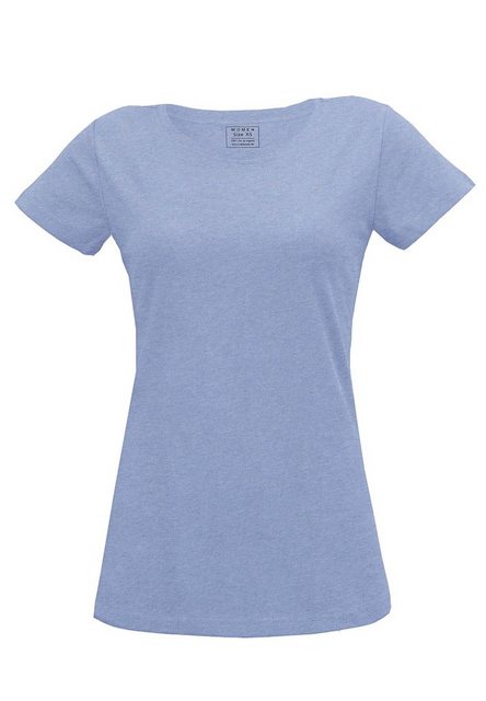 Damen T-shirt In Melange-farben - Fairtrade & Gots Zertifiziert günstig online kaufen